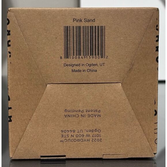 HydroJug 24oz Hydro Stainless Steel SHKR Bottle, PINK SAND - DISCONTINUED - Picture 3 of 5